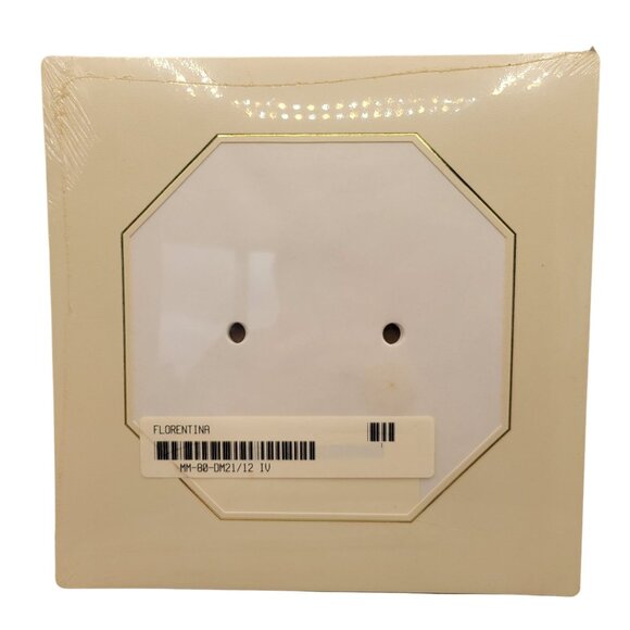 Florentina Photo Album Mats Octagon and Arch Gold Foil Trim 10 x 10 - Picture 2 of 5